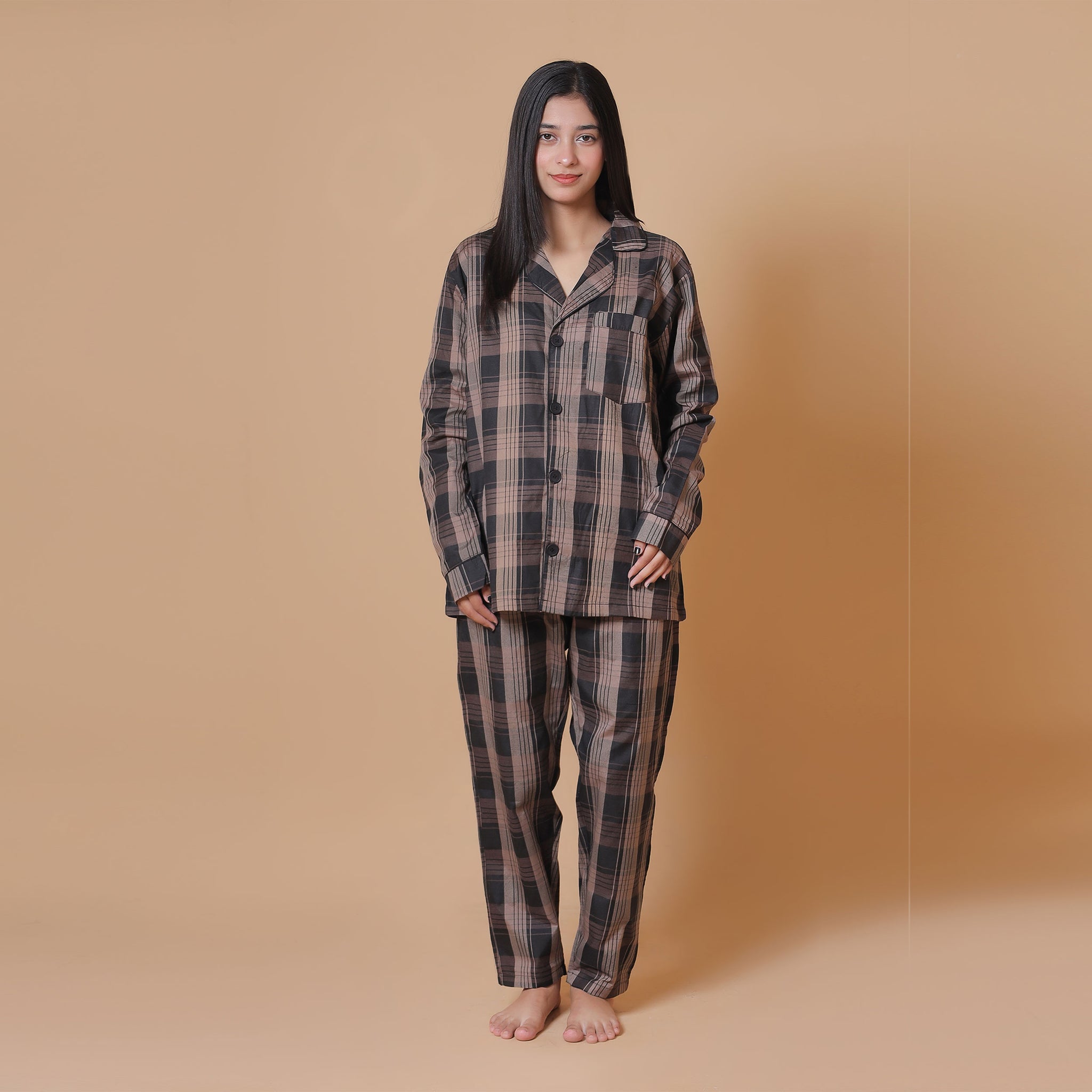 Classic Plaid Unisex Lounge Set