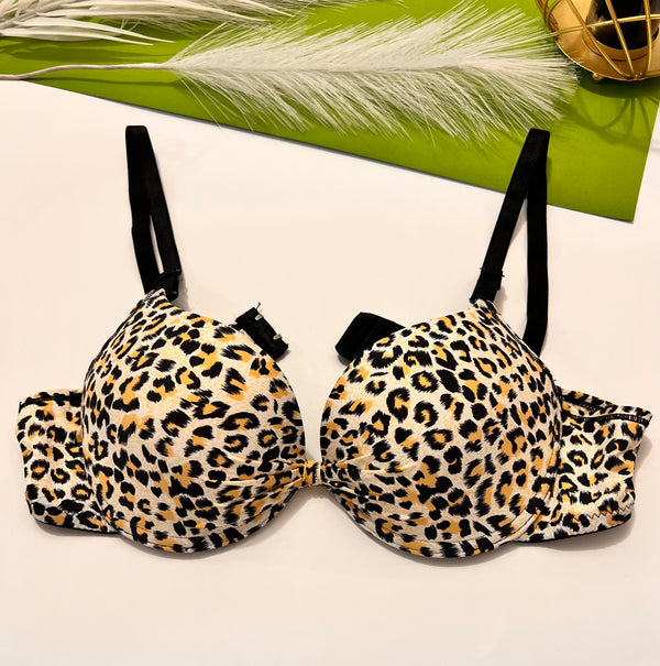 Leopard Print Bra