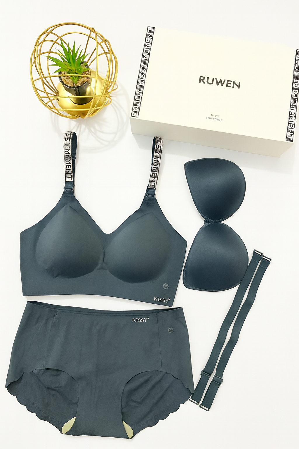 Premium Kissy Gel Foam Bra Set