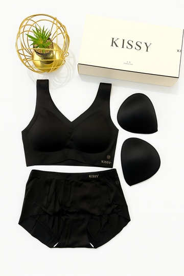 Kissy Gel Foam Seemless Bra Set– Ultra-Soft